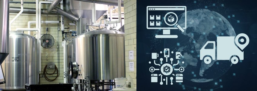 supply chain management, brewery, technology